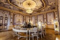 The luxurious interior of the Lilac Living Room in the Rukavishnikovs` estate