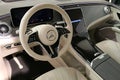 Luxurious interior of modern german battery electric full size liftback car Mercedes Benz EQS Royalty Free Stock Photo