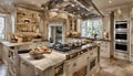 luxurious kitchen cookery