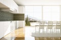 Luxurious kitchen interior Royalty Free Stock Photo