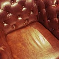 Luxurious leather armchair Royalty Free Stock Photo