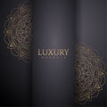 Luxurious mandala ornament background. Luxurious golden mandala vector. Golden pattern. Luxury decoration mandala gift card.