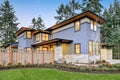 Luxurious new construction home in Bellevue, WA Royalty Free Stock Photo
