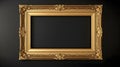 Luxurious picture frame Royalty Free Stock Photo