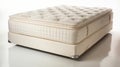 Luxurious Pillow Top Two Sided Innerspring Mattress. Generative AI