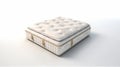 Luxurious Pillow Top Two Sided Innerspring Mattress. Generative AI