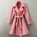 Luxurious Pink Coat - Limited Color Range - Pure Elegance