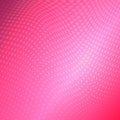 Luxurious pink halftone background from small hearts