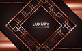 Luxurious premium rose gold brown abstract background with bronze lines Royalty Free Stock Photo