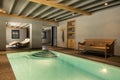 Luxurious private pool and spa