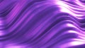 Luxurious purple background with flying fabric. 3d illustration, 3d rendering