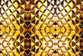 luxury textured pattern golden chrome background