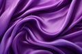 Luxurious Purple silk textile. Generate Ai