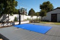 Luxurious resort mansion outdoor basketball court