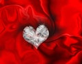 Luxurious romance red precious gem Royalty Free Stock Photo