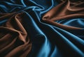 Luxurious satin. Luxurious black satin background closse up Royalty Free Stock Photo