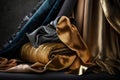 Luxurious textures of plump velvet soft suede and shimmering silks mingle with sparkling accents in a dazzling Interior