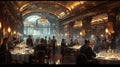 Luxurious Titanic Dining Saloon