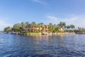 Luxurious waterfront home in Fort Lauderdale, USA Royalty Free Stock Photo