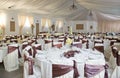 Luxurious wedding reception Royalty Free Stock Photo