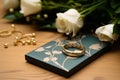 Luxurious wedding stationery, a valuable tool for the discerning event planner Royalty Free Stock Photo