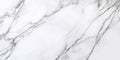 Luxurious white marble stone background with delicate gray veining, smooth and polished elegance. Royalty Free Stock Photo