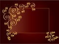 Luxurious wine red background