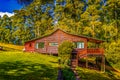 A luxurious wooden log cabin in Magoebaskloof South Africa