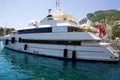 Luxurious yachts in port of Monaco