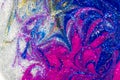 Luxury abstract background of glitter paint swirls Royalty Free Stock Photo