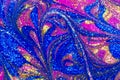 Luxury abstract background of glitter paint swirls Royalty Free Stock Photo