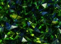 Luxury Abstract Realistic Green Texture Reflection Close Up Background 3D rendering Royalty Free Stock Photo