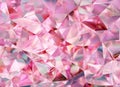 Luxury Abstract Realistic Pink Texture Reflection Close Up Background 3D rendering Royalty Free Stock Photo