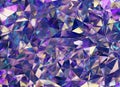 Luxury Abstract Realistic Purple Crystal Texture Reflection Close Up Background 3D rendering