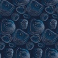 Luxury abstract seamless pattern inspired by natural stone shape