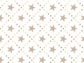 Luxury abstract star concept seamless pattern. Royalty Free Stock Photo