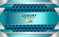 Luxury abstract technology white vector background with blue line.Overlap layers with paper effect. digital template. Realistic Royalty Free Stock Photo