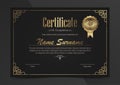 Luxury achievement certificate best award diploma