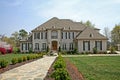 Luxury american house Royalty Free Stock Photo