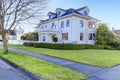 Luxury american house with curb appeal