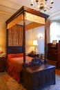 A luxury antique bedroom in Casa Loma
