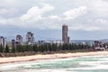 Luxury apartaments on the ocean beach at Burleigh Heads.