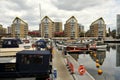 Luxury apartments near the Limehouse Basin in Limehouse, in the London Borough of Tower Hamlets