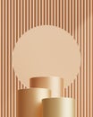 Luxury background product display podium presentation stage modern design 3d mockup minimal scene showcase abstract stand pedestal