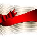 Luxury background with ribbon