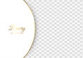 Luxury background with white quilted design
