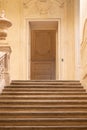 Luxury baroque staircase, elegant vintage interior