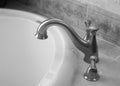 Luxury Bathroom Faucet Royalty Free Stock Photo