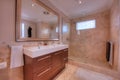 Luxury bathroom in modern home Royalty Free Stock Photo