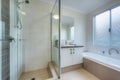 Luxury bathroom in modern home Royalty Free Stock Photo